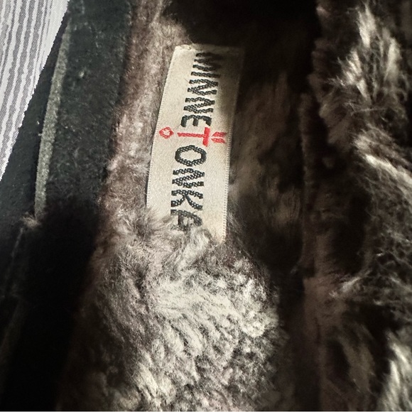 Anthropologie & Minnetonka Set of 2 warm slippers Size 9 - Picture 3 of 7